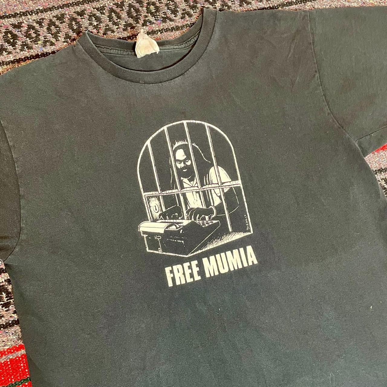 Rage against the machine free mumia concert t shirt...