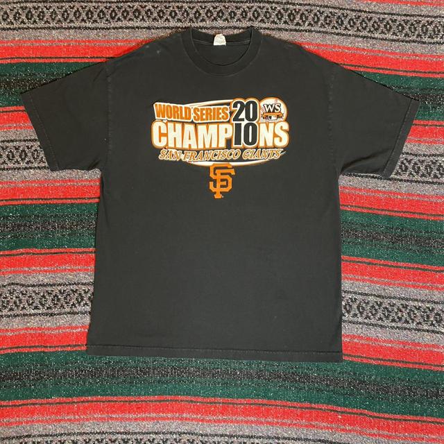 GREY VINTAGE SAN FRANCISCO GIANTS 2010 WORLD SERIES - Depop