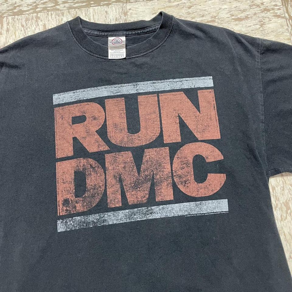 Vintage Run DMC All Over Print Tee Size : - Depop