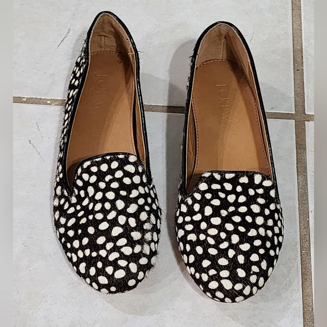 Cora leopard hot sale calf hair loafers