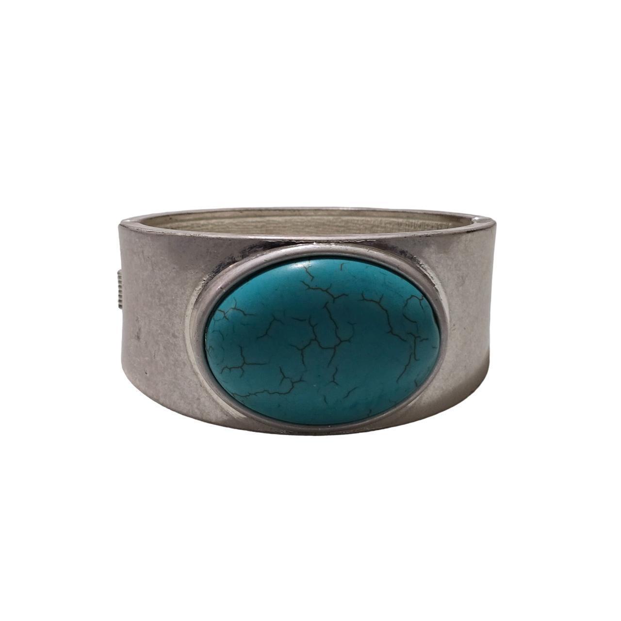 Source Unknown Women's Bracelet - Silver – Vintag… - image 1