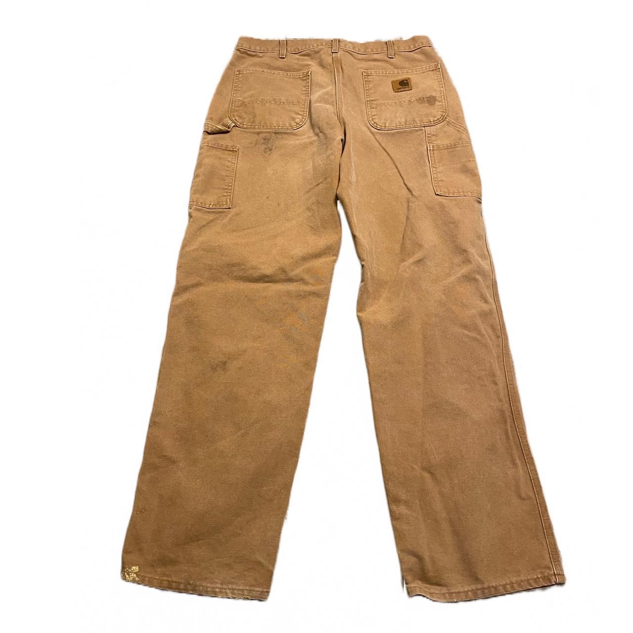 CARHARTT BROWN PANTS SIZE 36 x 34 - #carhartt... - Depop