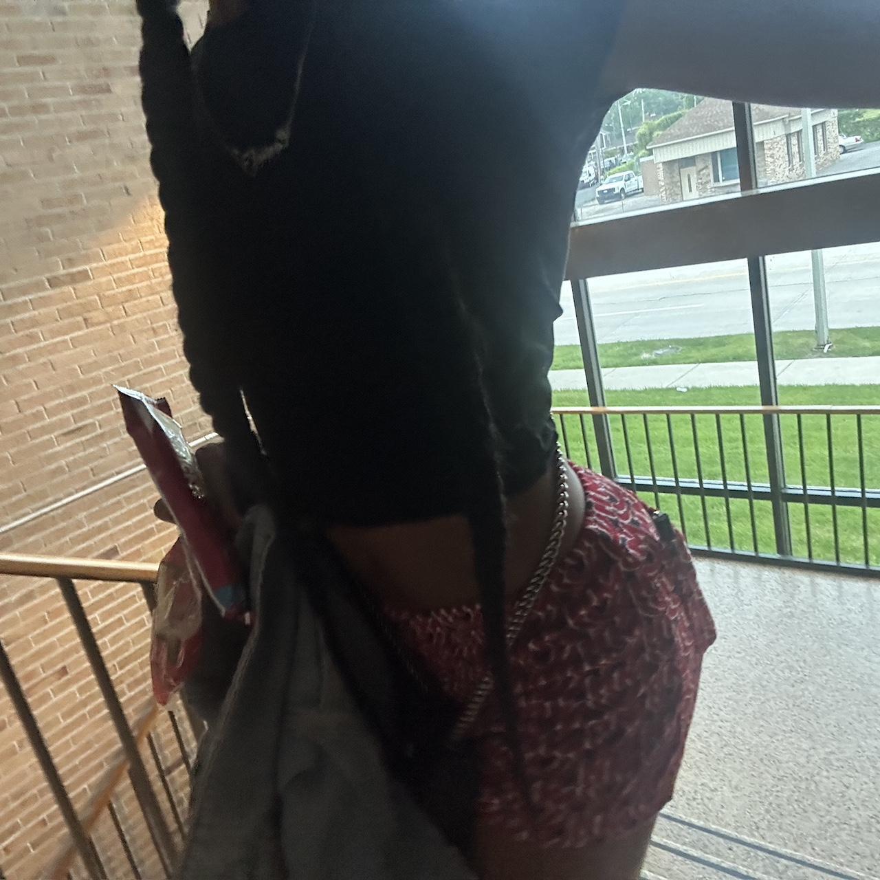 Miu Miu Women's Shorts - Red/Multi - S – miu miu … - image 2