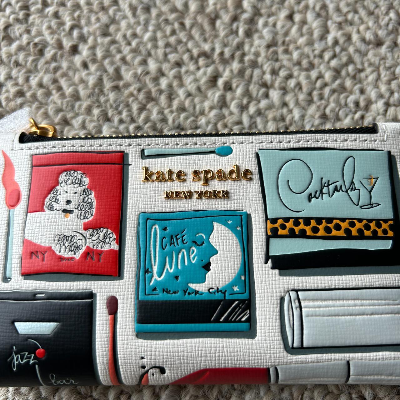 Kate Spade Embossed Leather Matchbook Morgan Depop