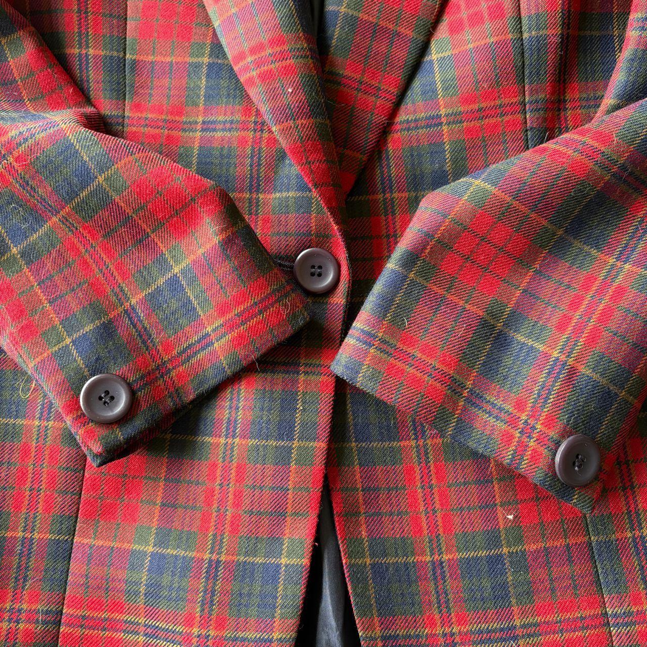 Pendleton Women's Tailored jacket - Red/Multi - 6… - image 4