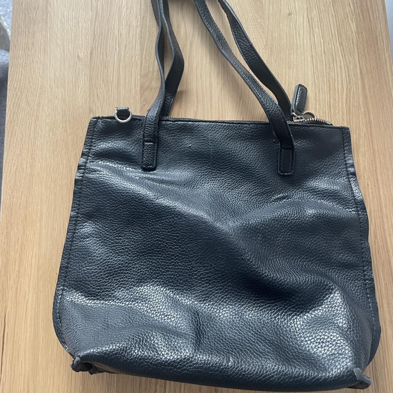 American eagle shop leather tote