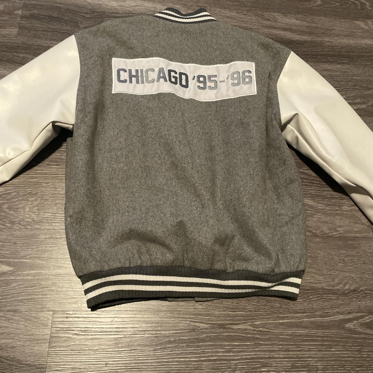 Jordan Men's Varsity Jacket - Grey/Multi - M – Gr… - image 4