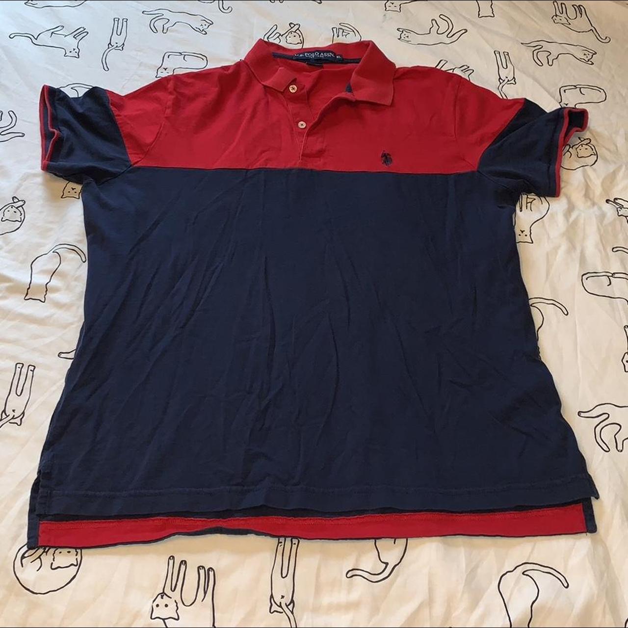 Preloved Men's Shirt - Red - XL