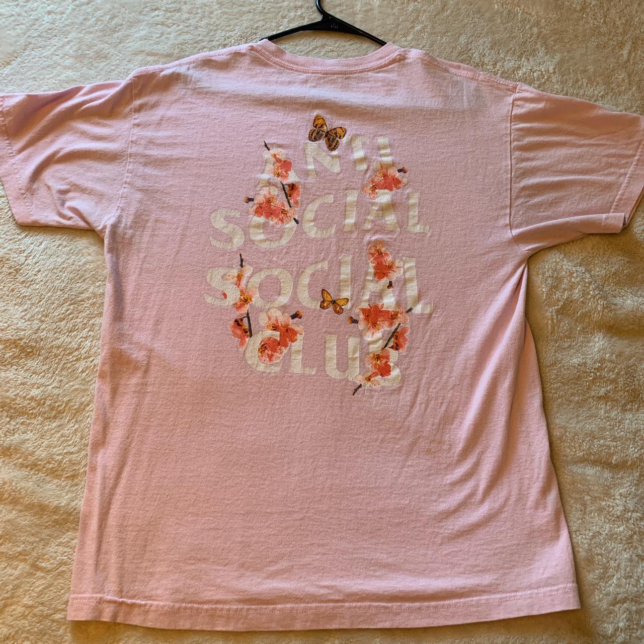 anti social social club kkoch cherry blossom tee Depop