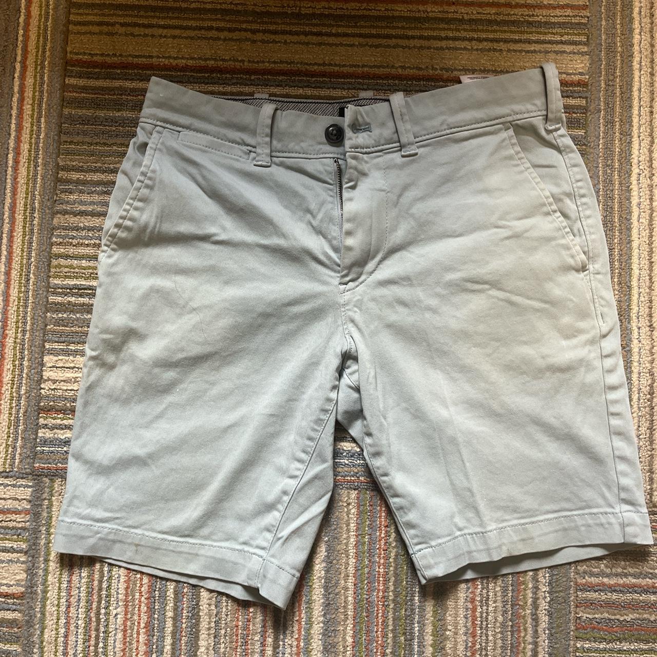 Express Men's Blue Shorts Depop