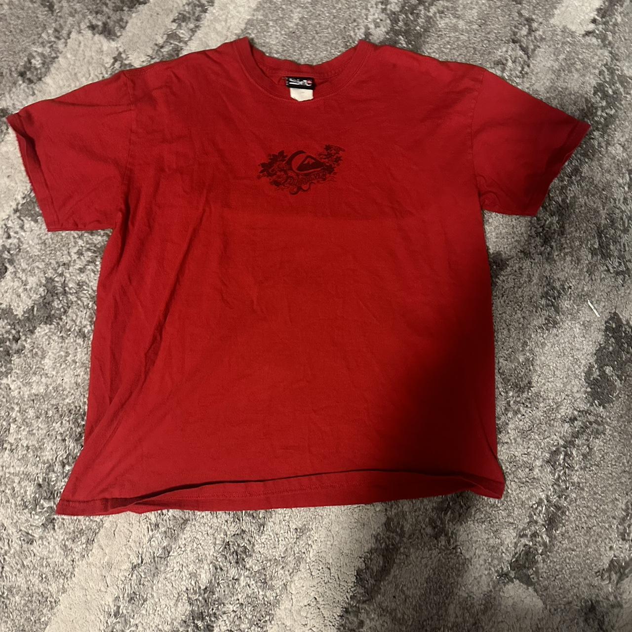 Vintage Quiksilver skater tee Fits L but fits medium... Depop