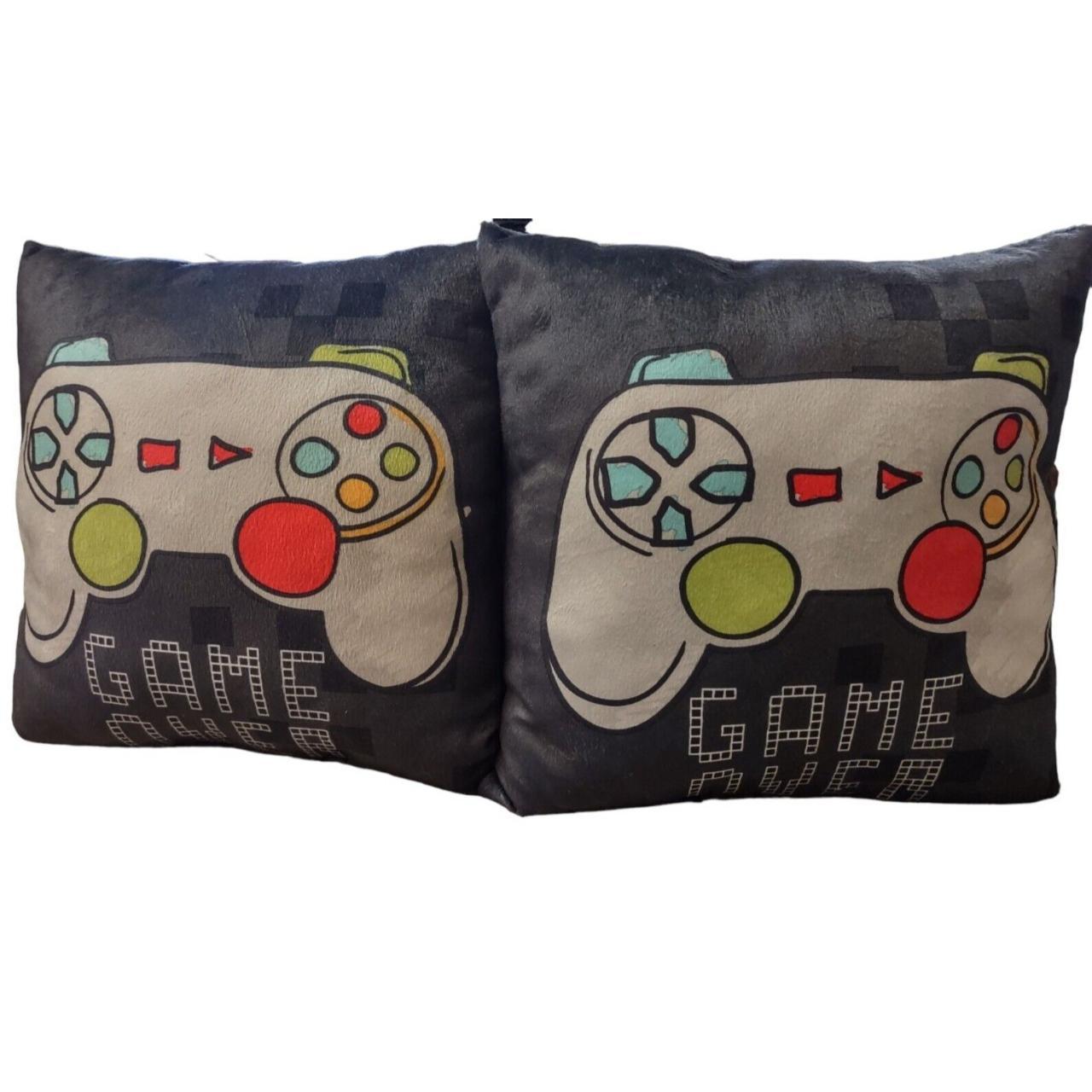 2 Your Zone Gaming Gamer Throw Pillows Bedroom Decor... Depop