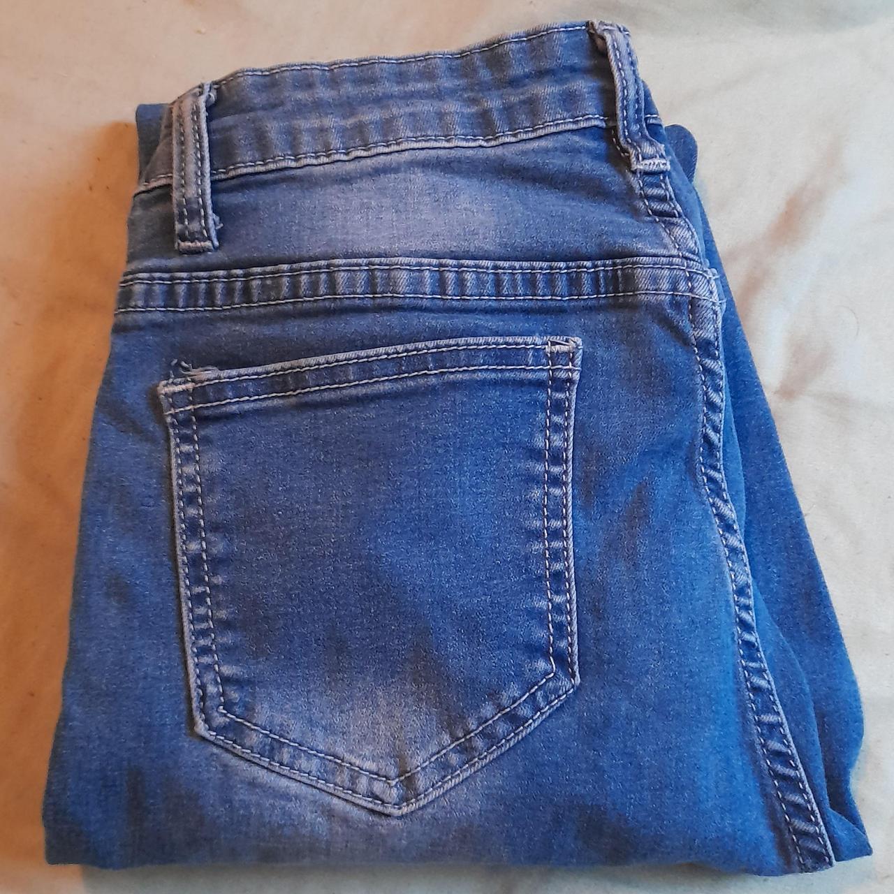SHEIN Women's Blue Jeans | Depop