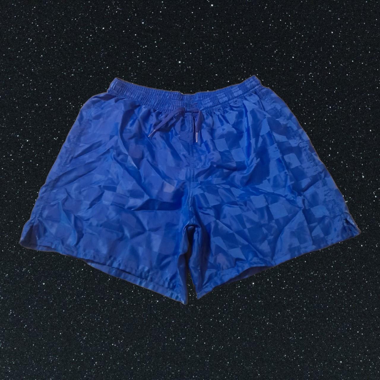 DSG blue checkered shorts Size is child's large but... Depop