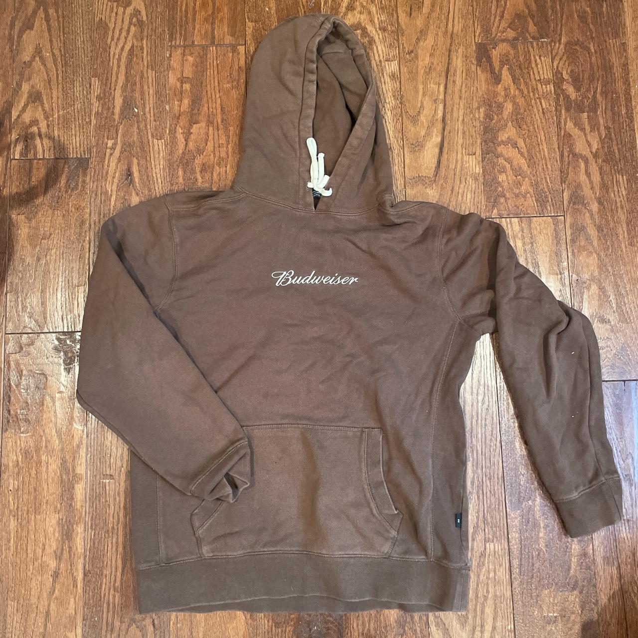 Vintage budweiser hoodie hot sale