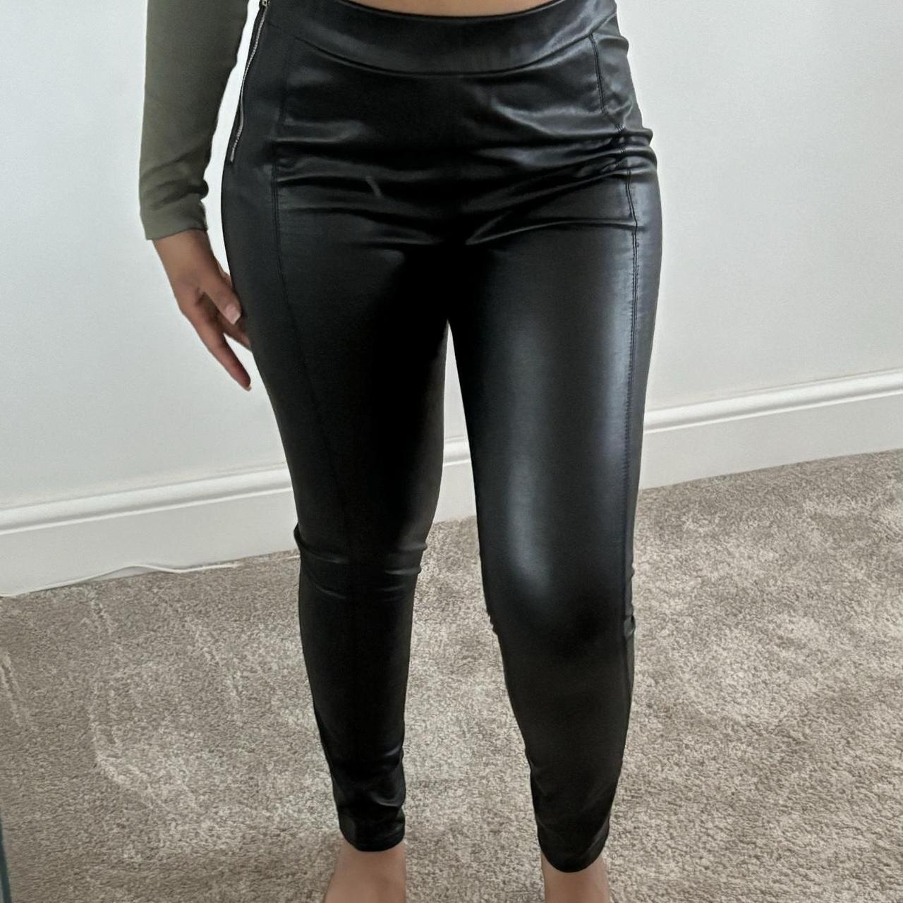 Miss selfridge leather leggings best sale