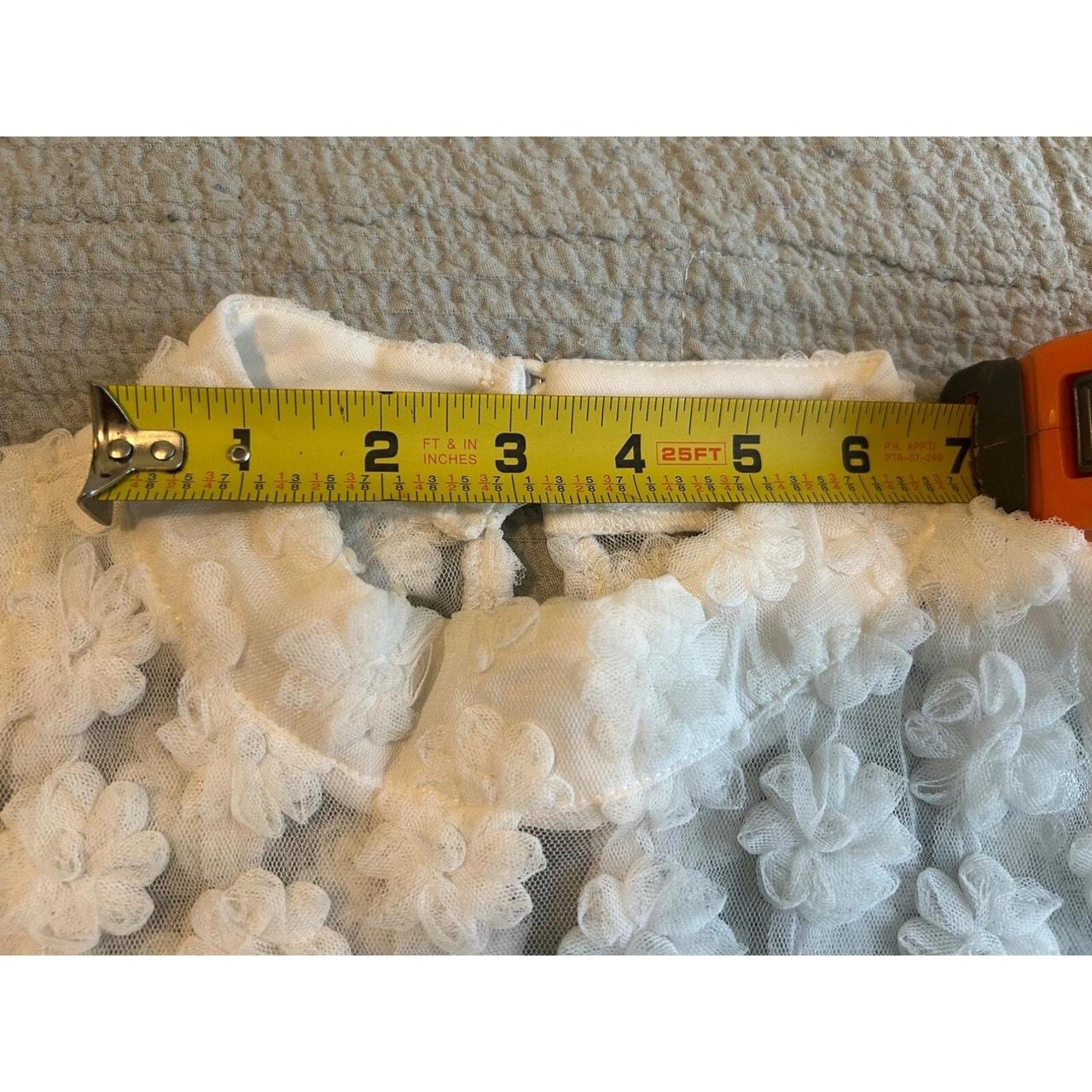 Source Unknown Women's Blouse - Cream - M – Y2K F… - image 4