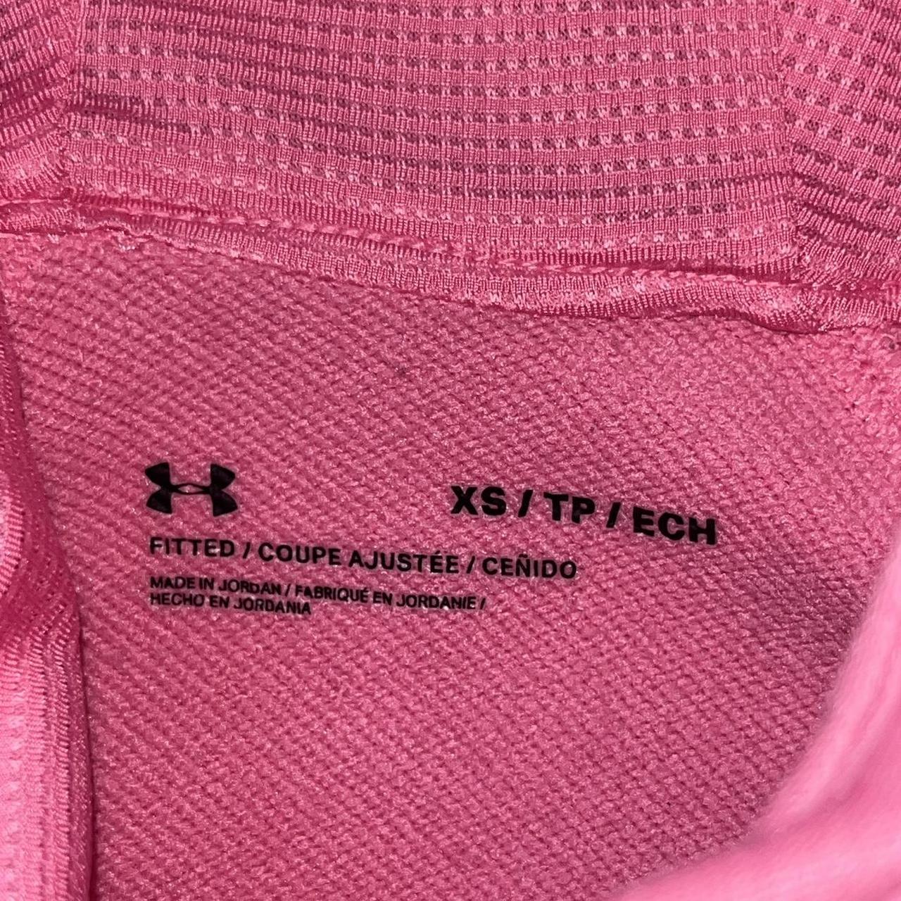 Pink Under Armour Jacket See through on 3 Women’s... - Depop