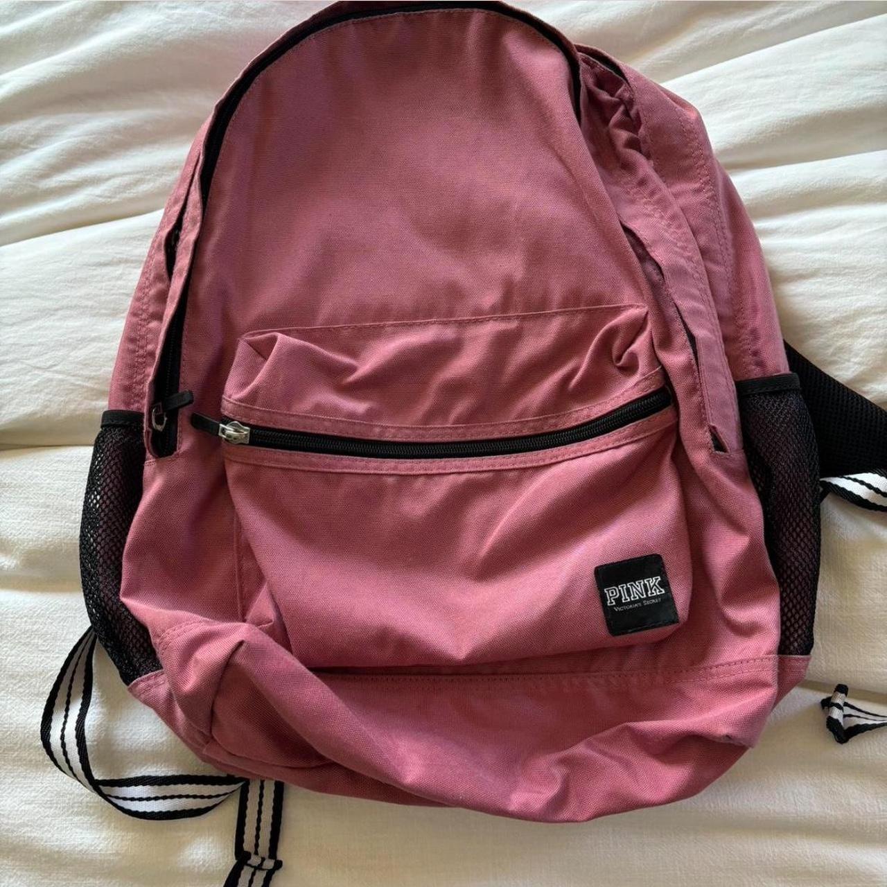 PINK backpack great condition Just got from someone. Depop