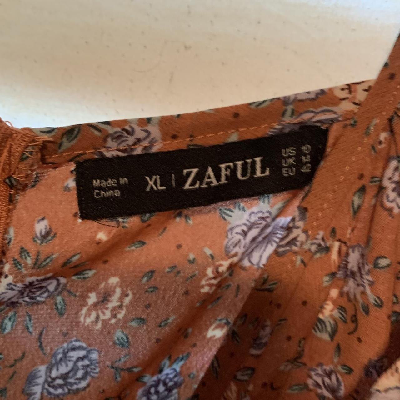 ZAFUL Women's Orange Playsuit-romper (6)