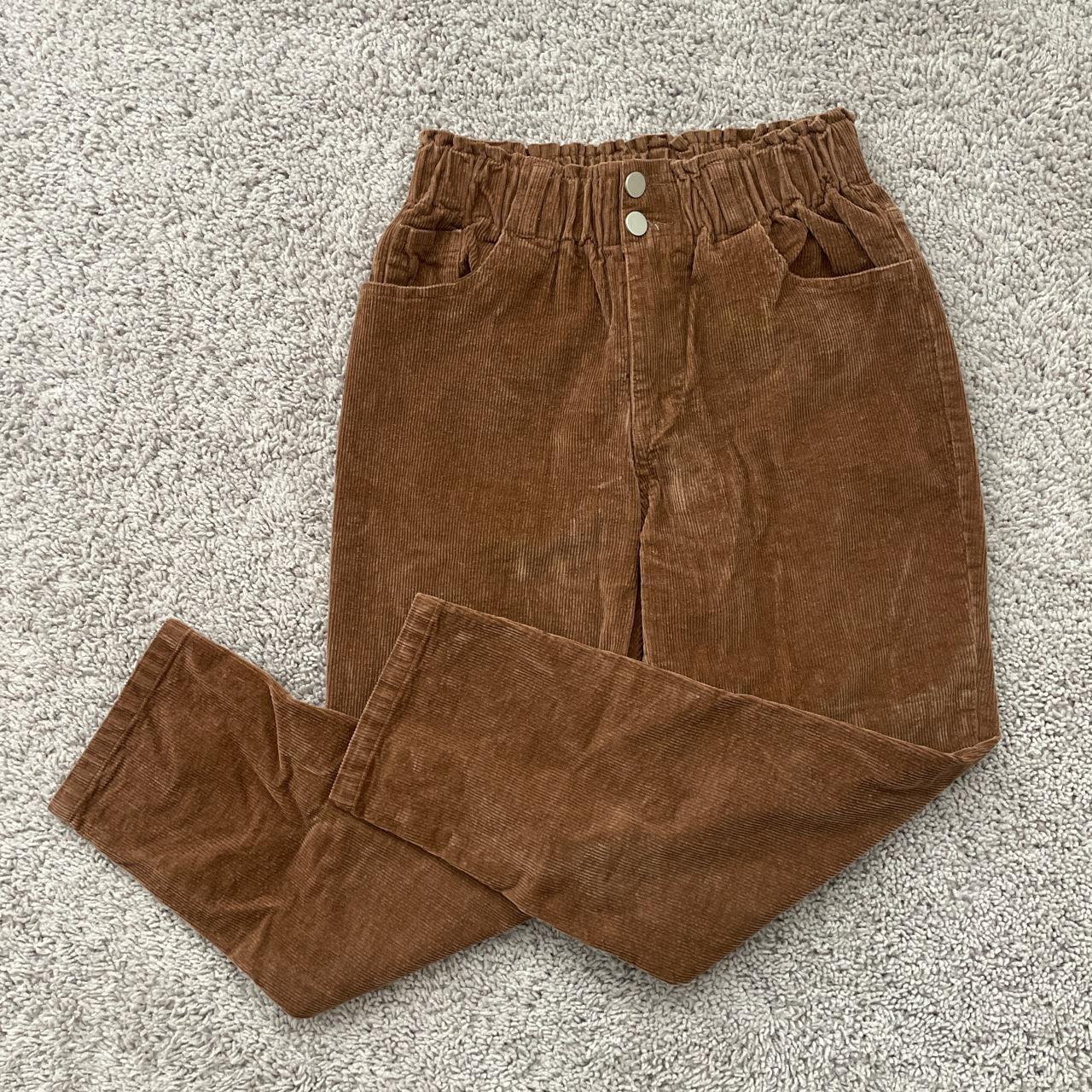 Madewell Women's Brown Trousers (2)