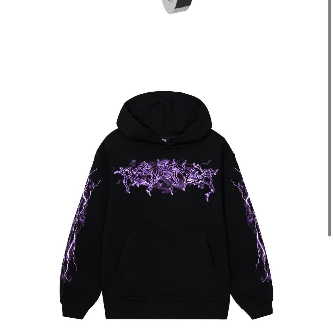 Revenge store purple hoodie