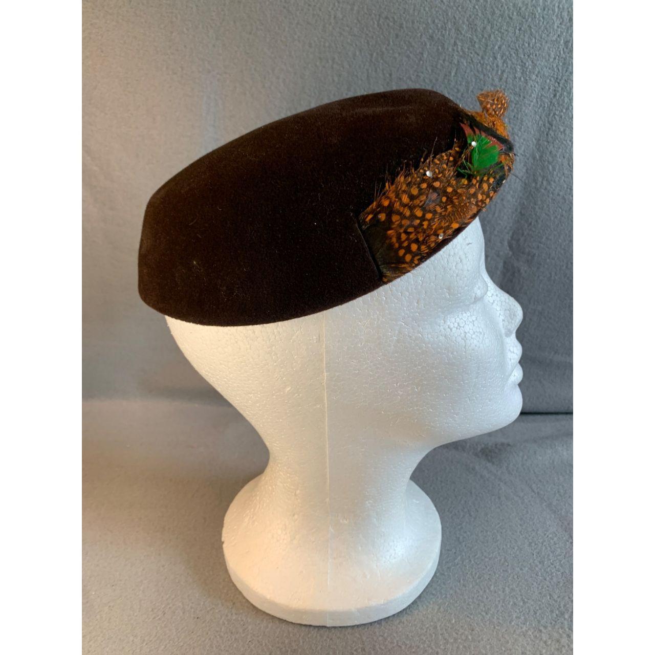 Source Unknown Women's Party Hat - Brown – Carol … - image 3