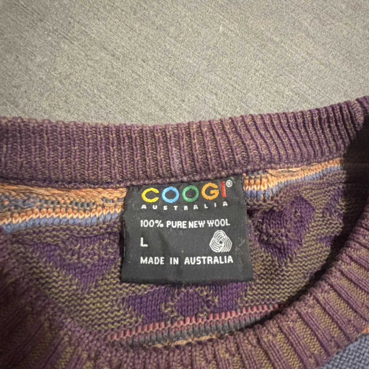 Coogi Men's Sweater - Multi/Purple - L – Authenti… - image 3