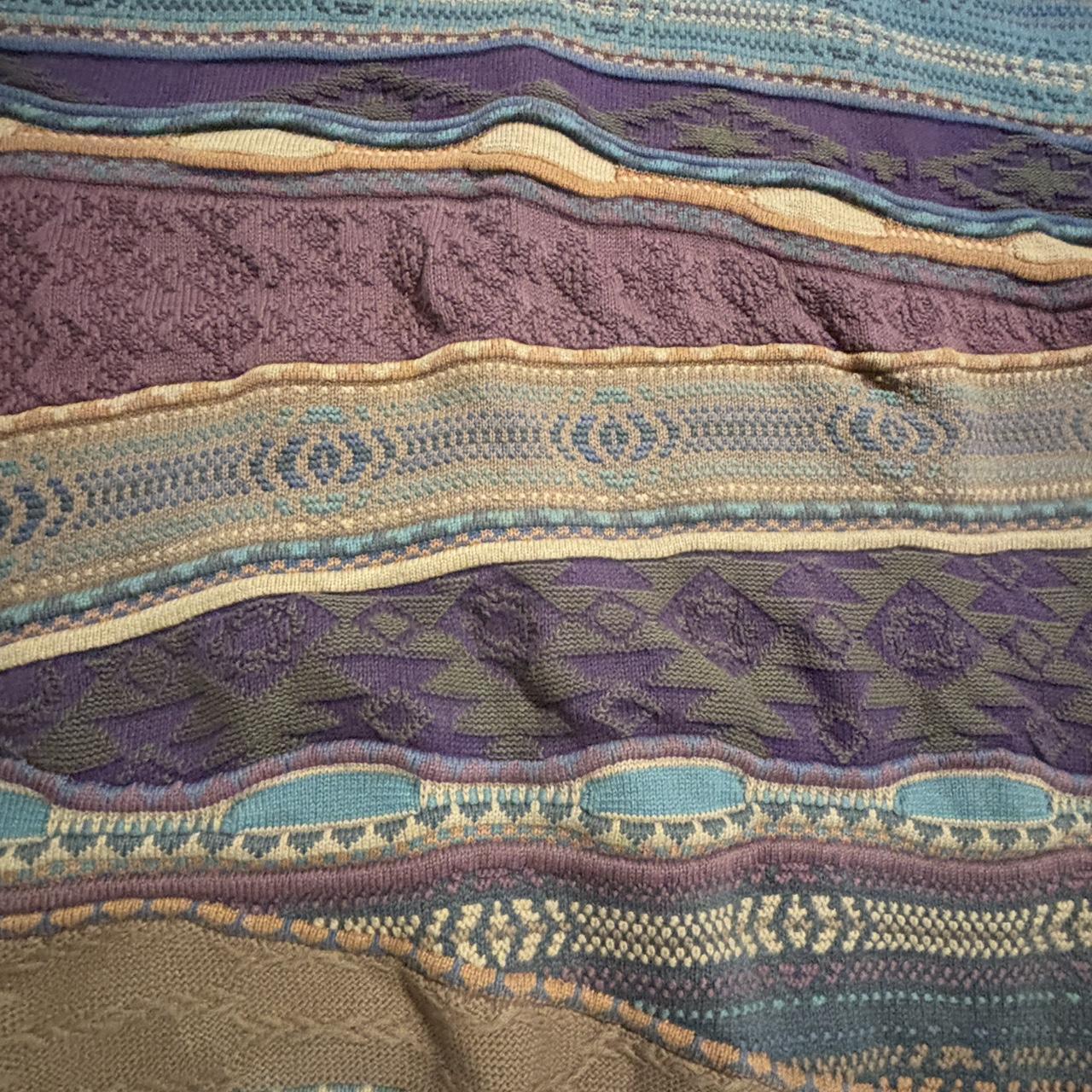 Coogi Men's Sweater - Multi/Purple - L – Authenti… - image 2