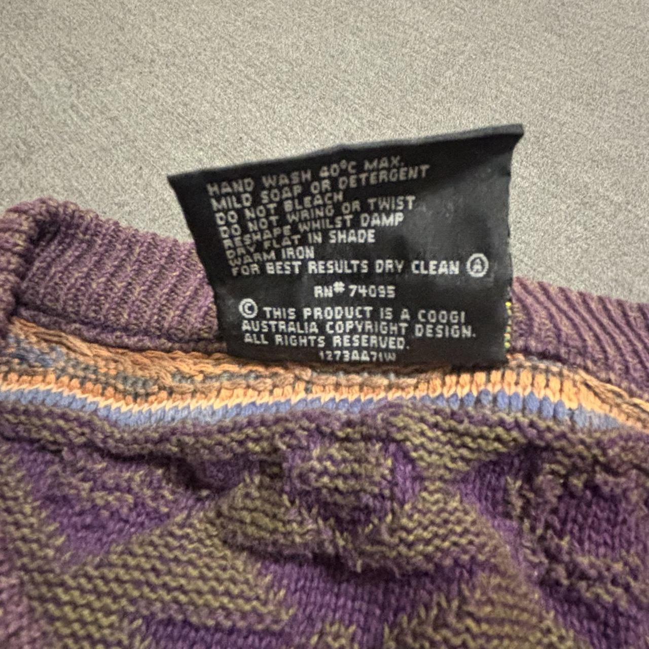 Coogi Men's Sweater - Multi/Purple - L – Authenti… - image 4