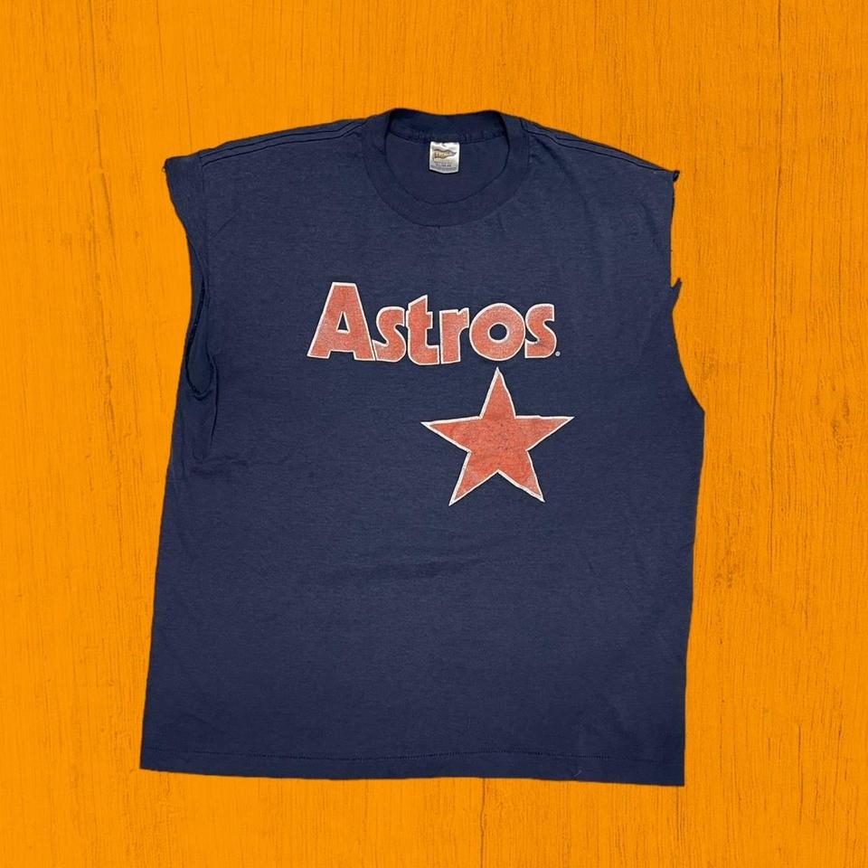 Early 1980s Houston Astros Baseball 3/4 sleeve - Depop