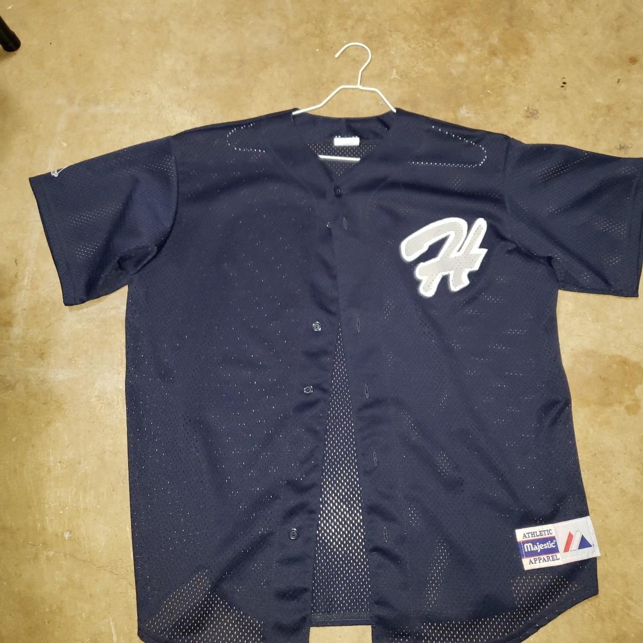 90s majestic baseball jersey size L - Depop