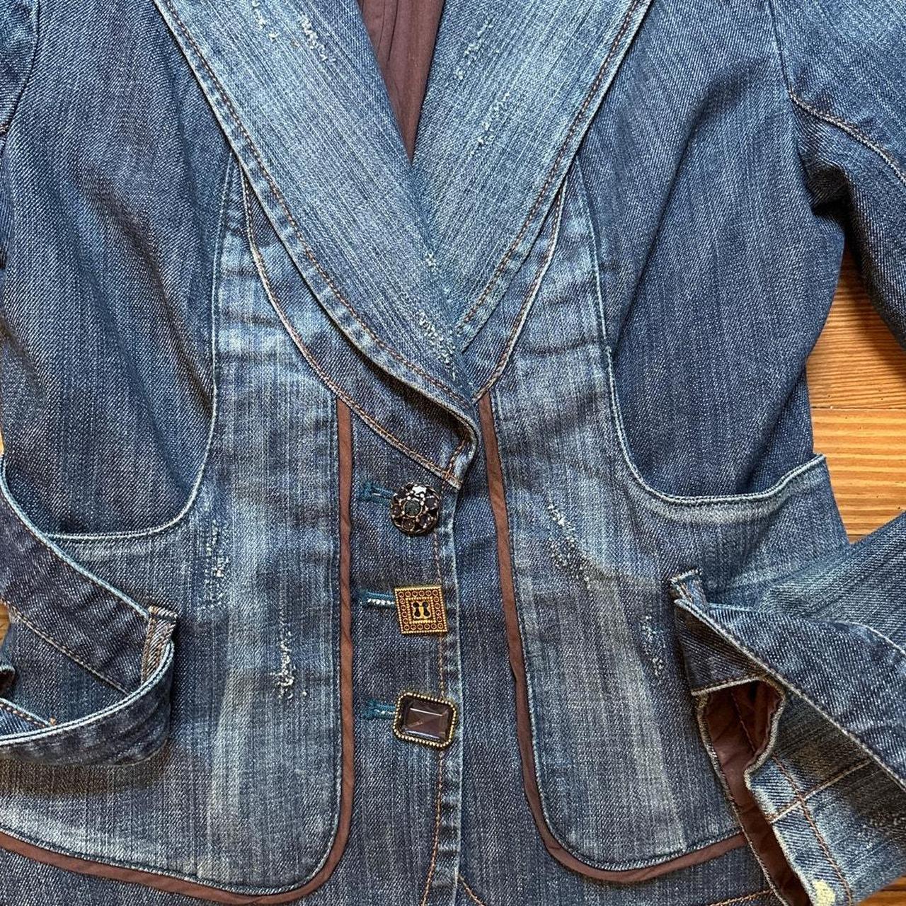 Cache Women's Jacket - Blue - 2 – Item: Y2k Cache… - image 7