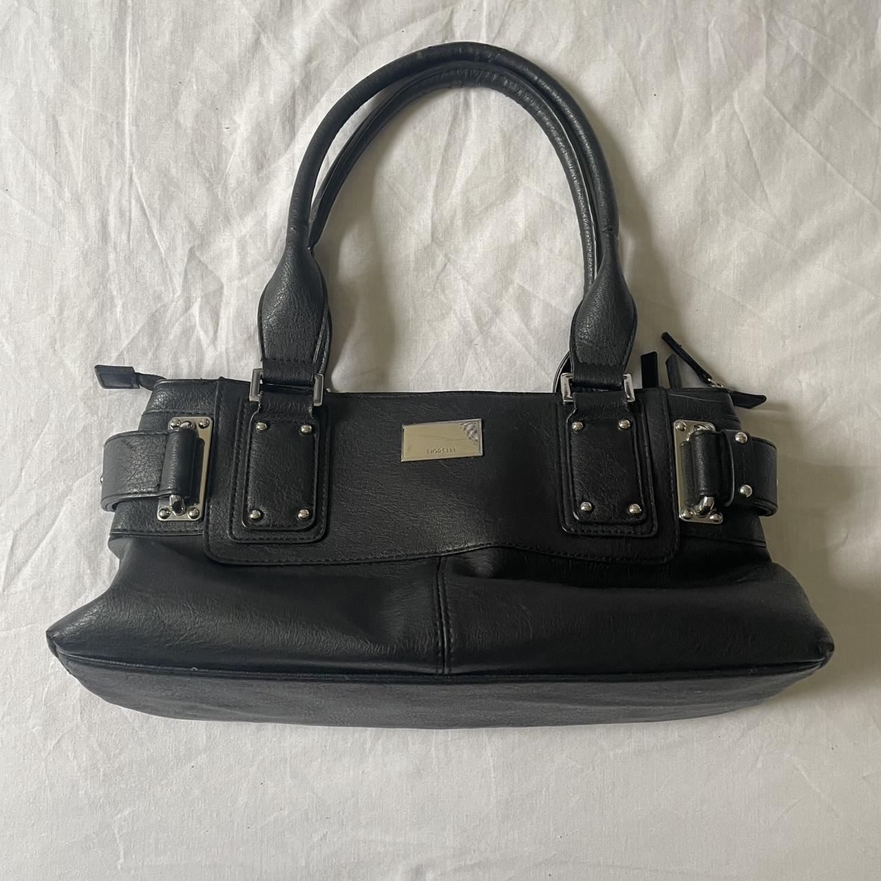 Fiorelli Black Buckle Mini Bag - good quality just... - Depop