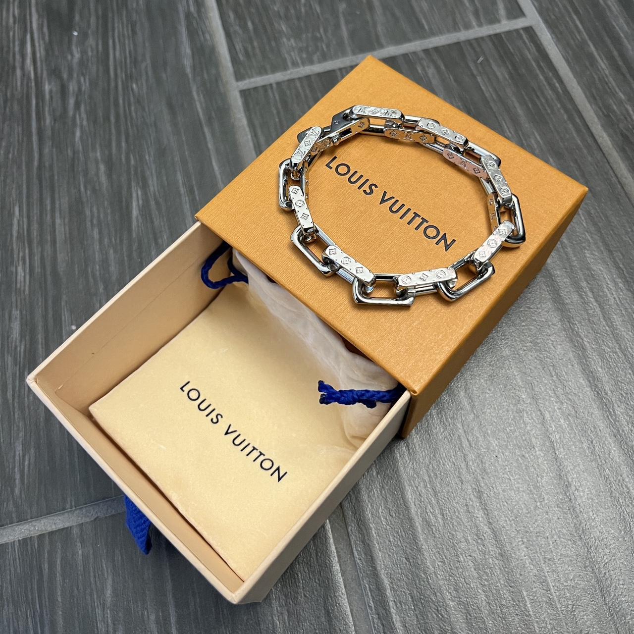 Louis Vuitton Men's Silver Jewellery | Depop