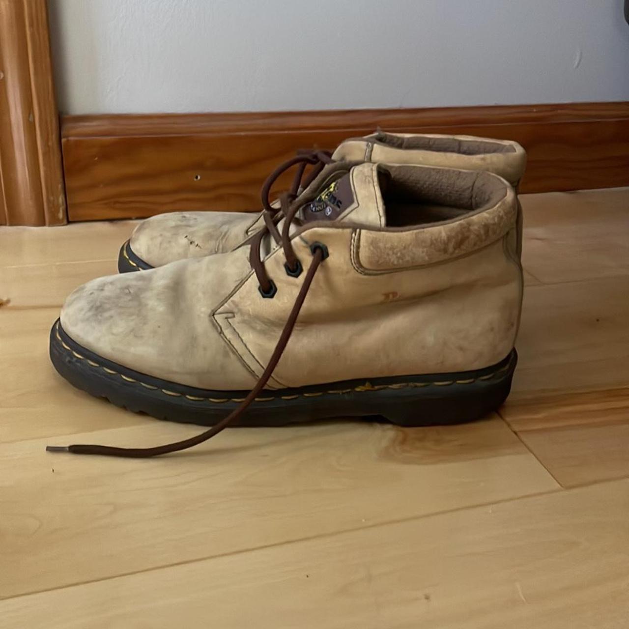 Brown Dr Martens 8057 Vintage Marten 8057 Boots Made Depop