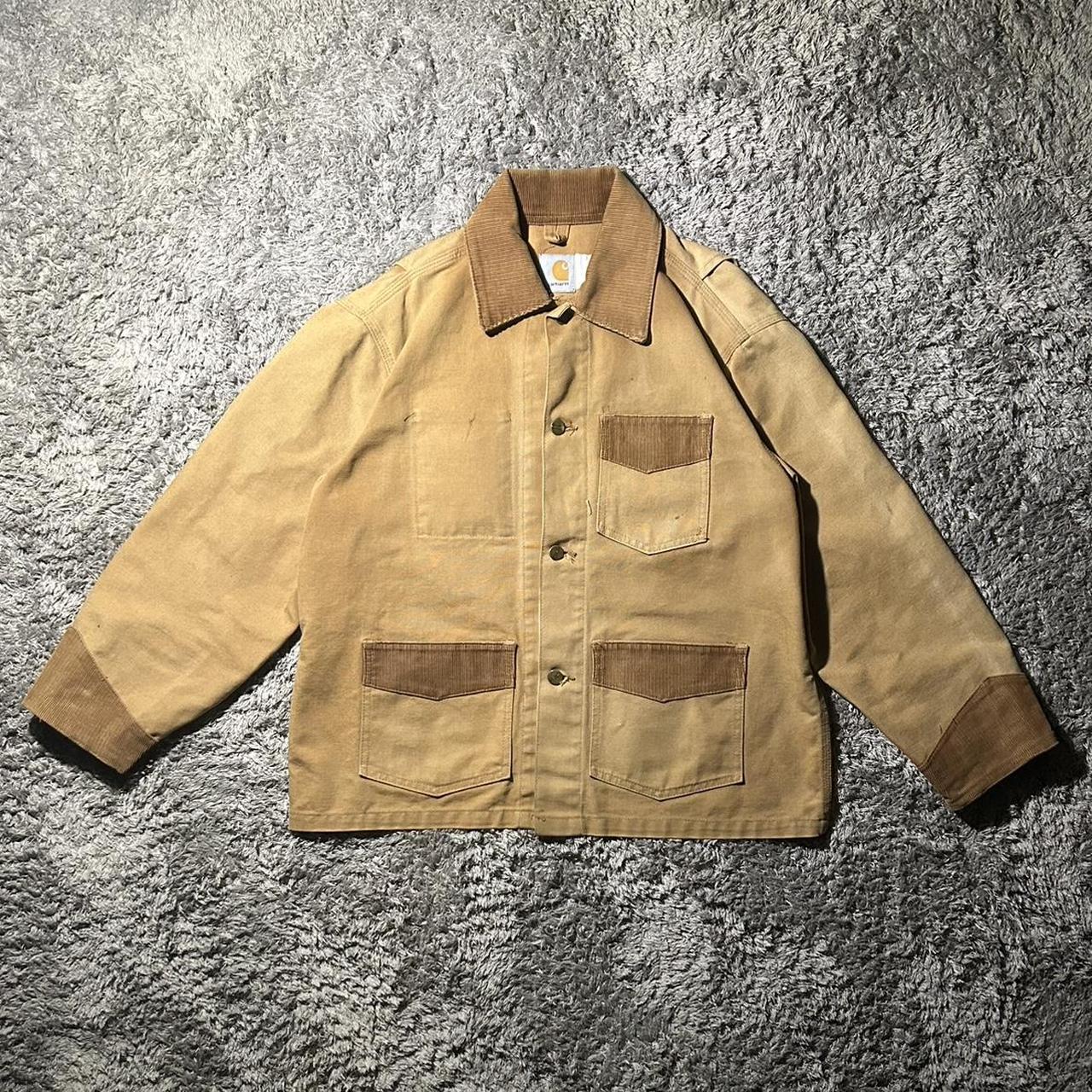 90’s Carhartt Unlined Brush Coat • Carhartt CU016... Depop