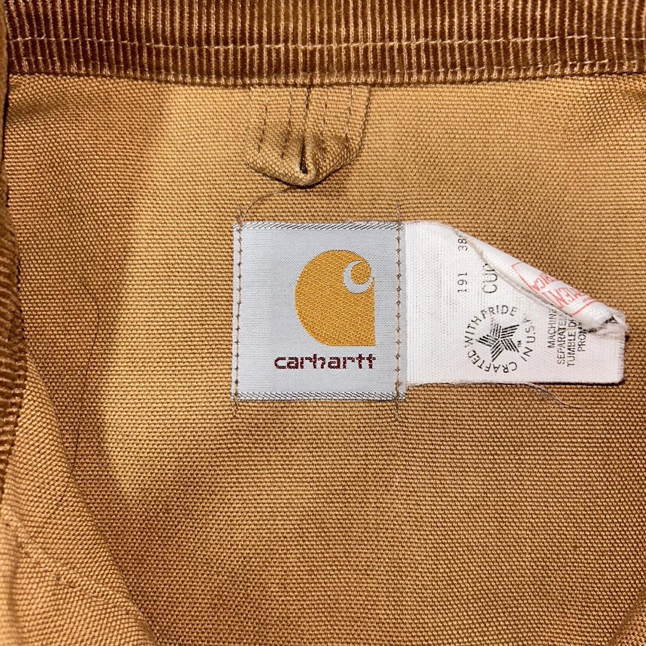 90’s Carhartt Unlined Brush Coat • Carhartt CU016... - Depop