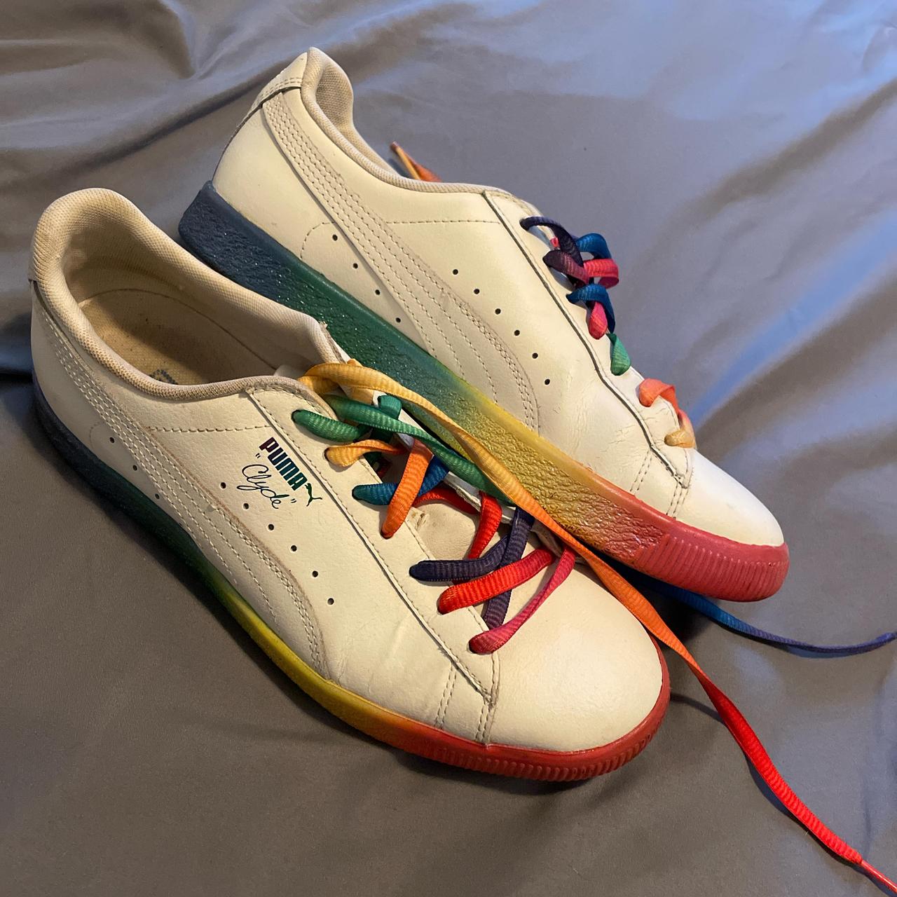 Puma clyde rainbow online