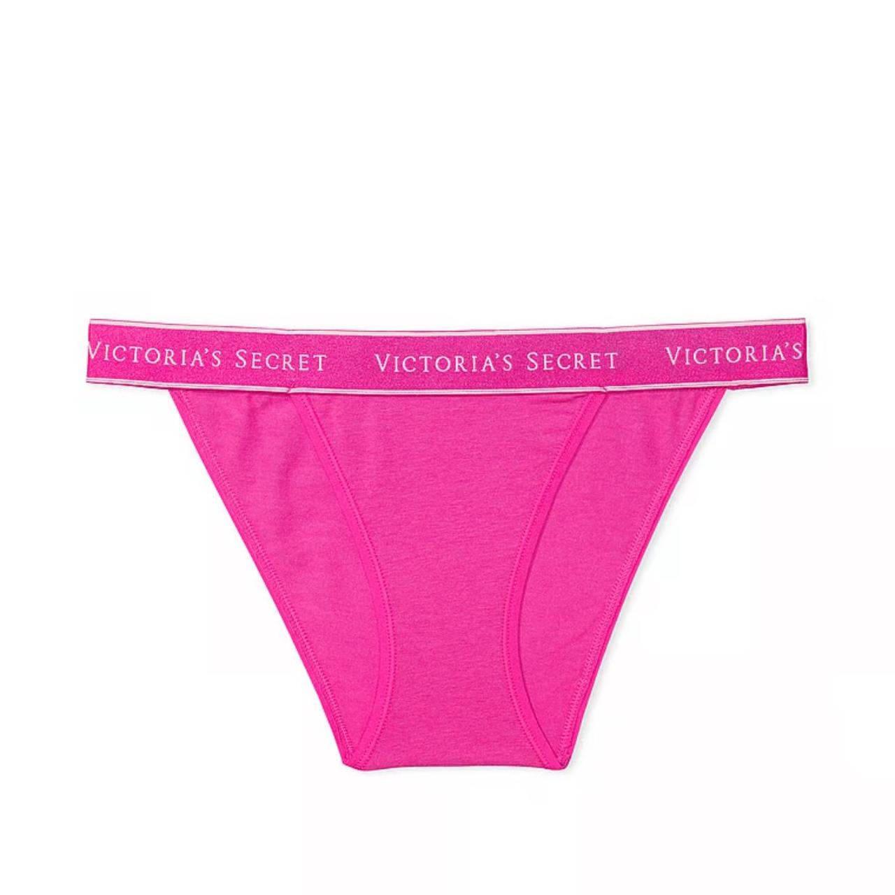 Victoria's Secret PINK thong panty size medium - Depop