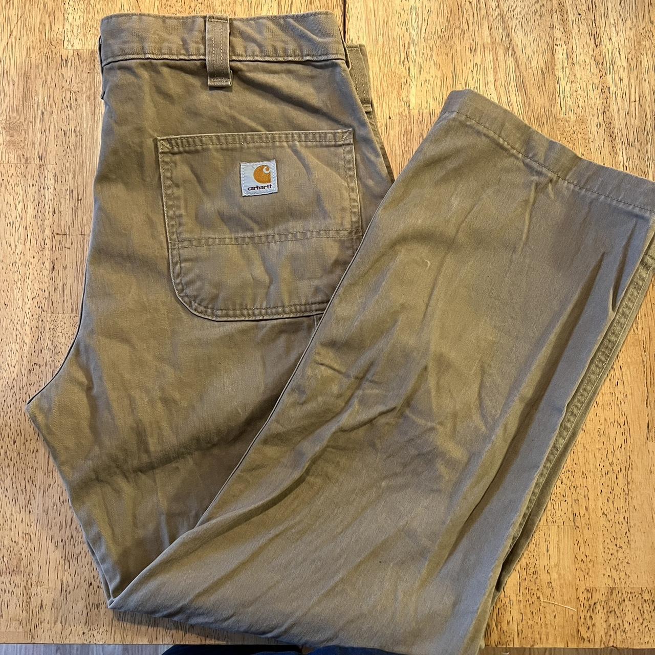 Carhartt relax fit carpenter pants. 36-30. Perfect... - Depop