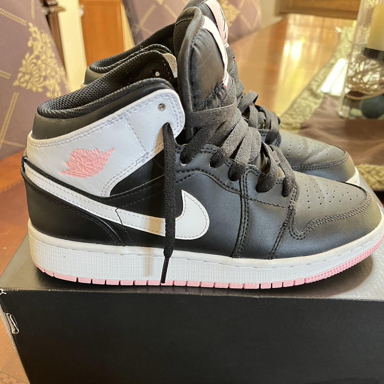Air Jordan 1 Arctic Pink Black GS US youth 5 US | Depop