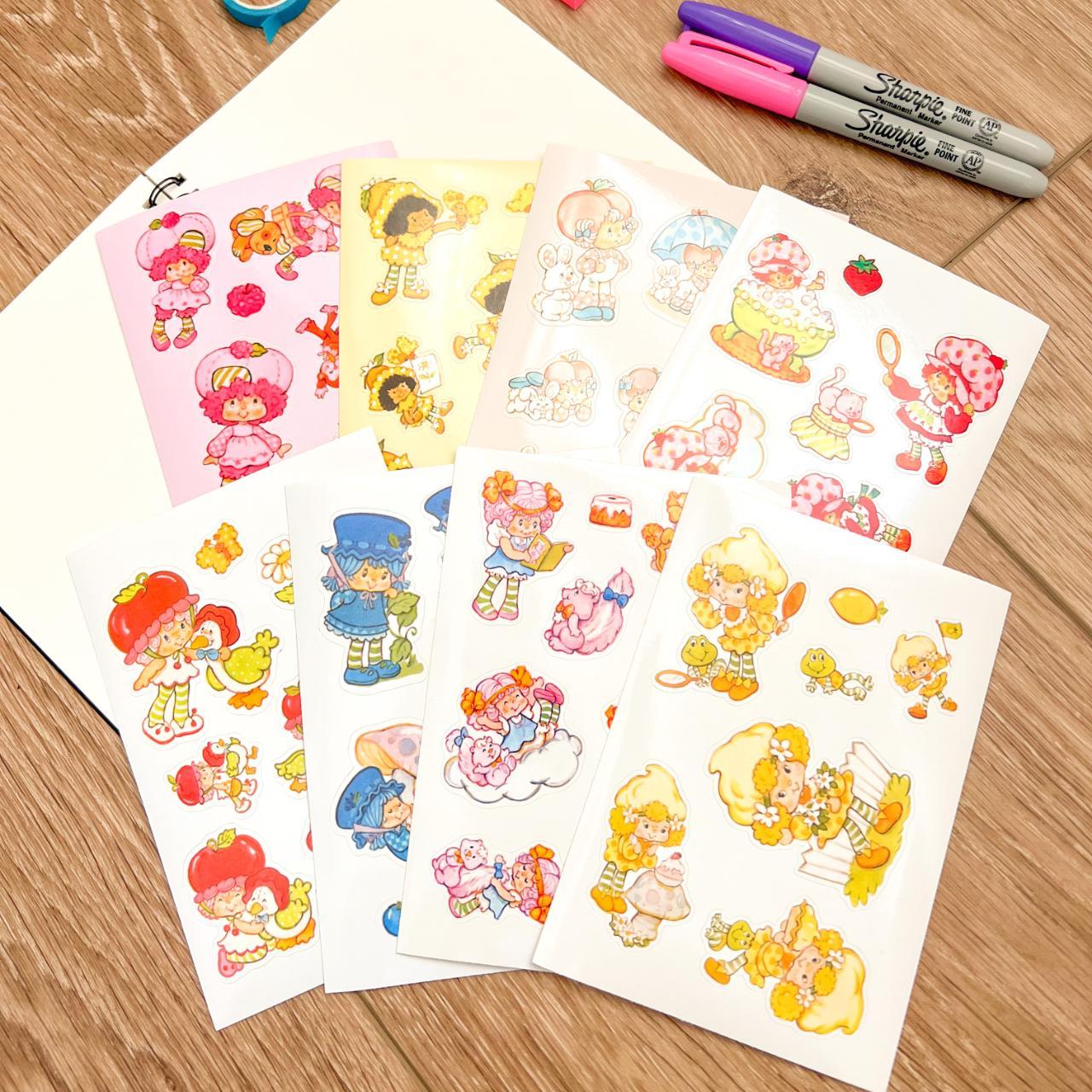 The Strawberry Shortcake Sticker Bundle