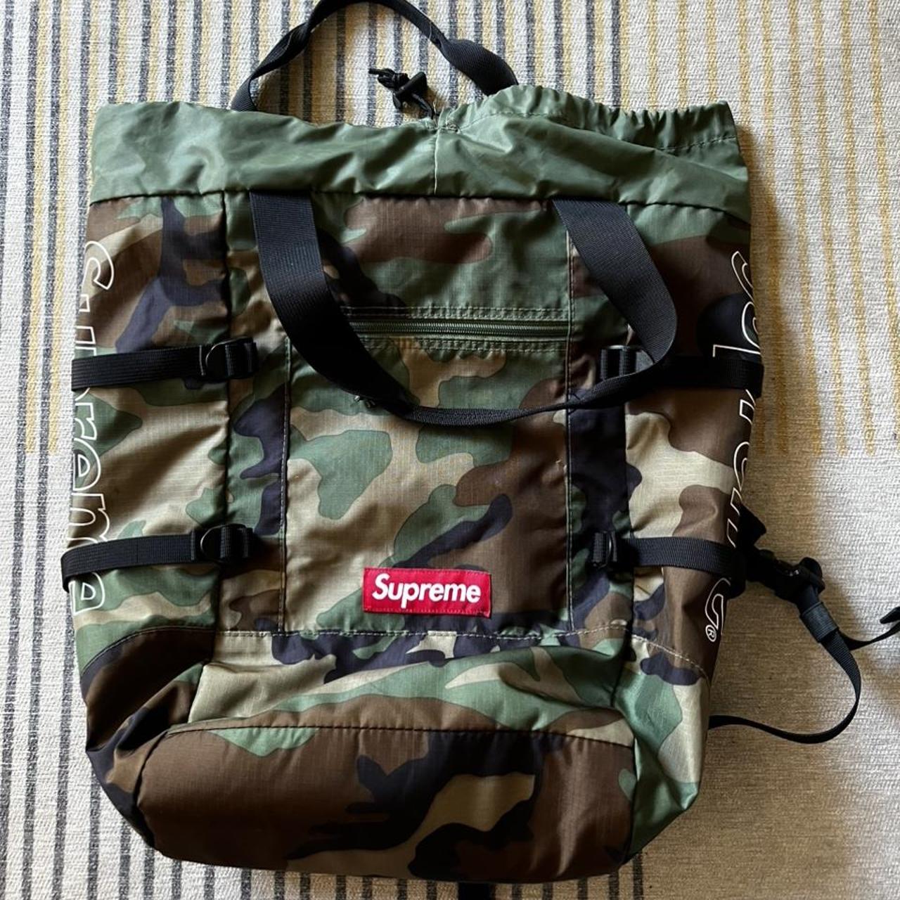 Supreme Woodland Camo Backpack chincey Tote Bag