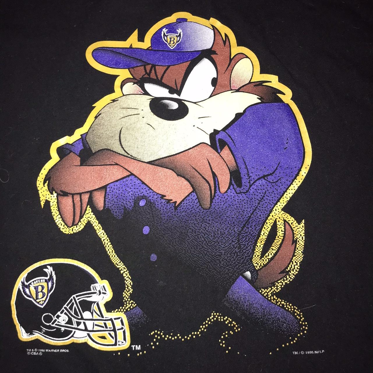 Vintage Baltimore Ravens shirt size XXL. Fits true - Depop