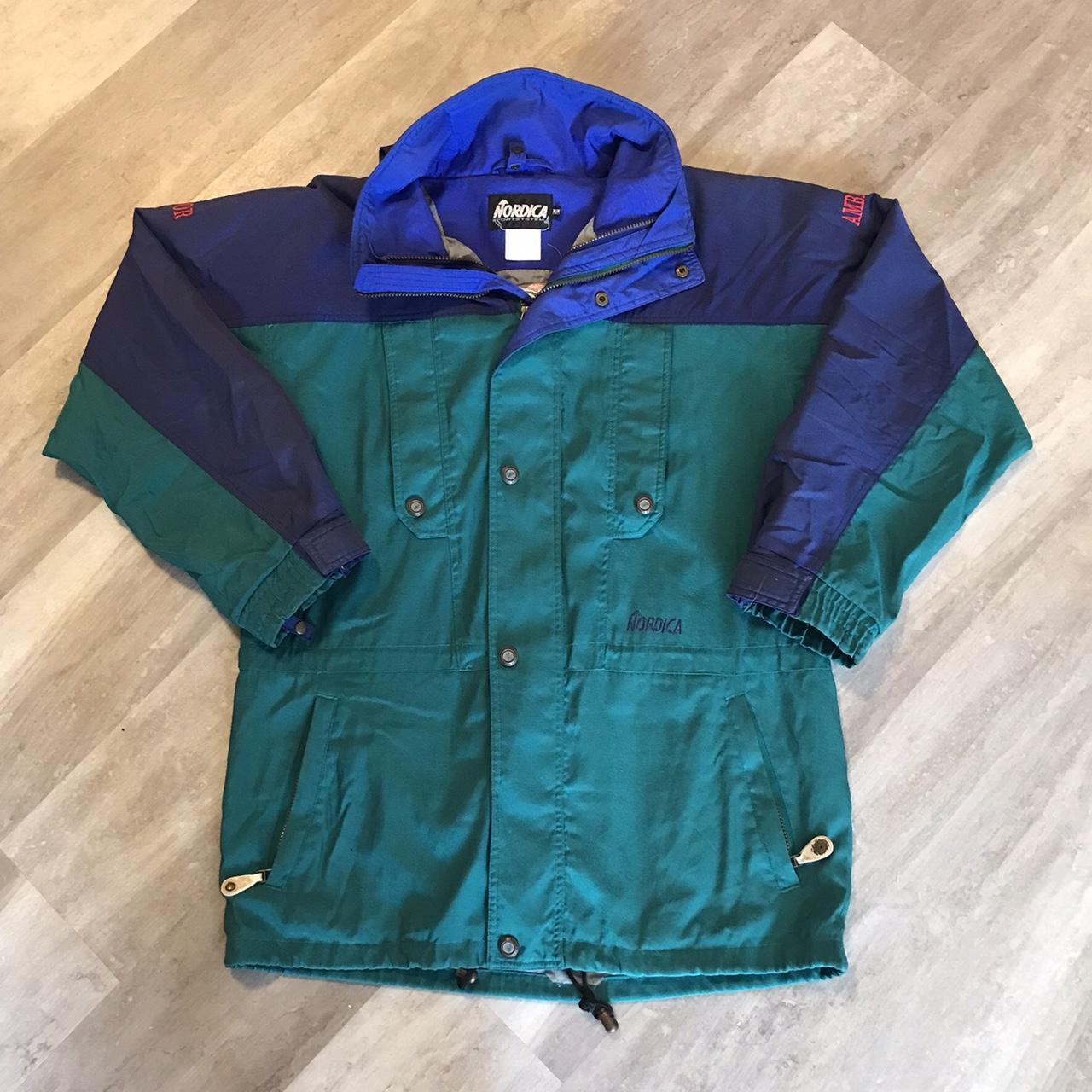 1980’s Nordica Loon Mountain Winter Jacket Size XL... - Depop