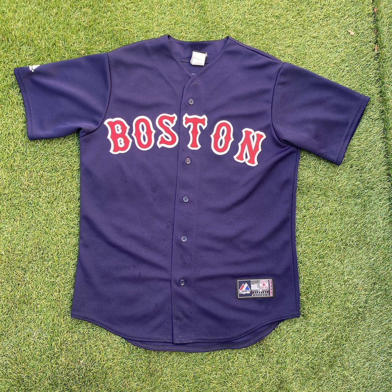 Boston Red Sox Milk #44 Majestic Jersey,