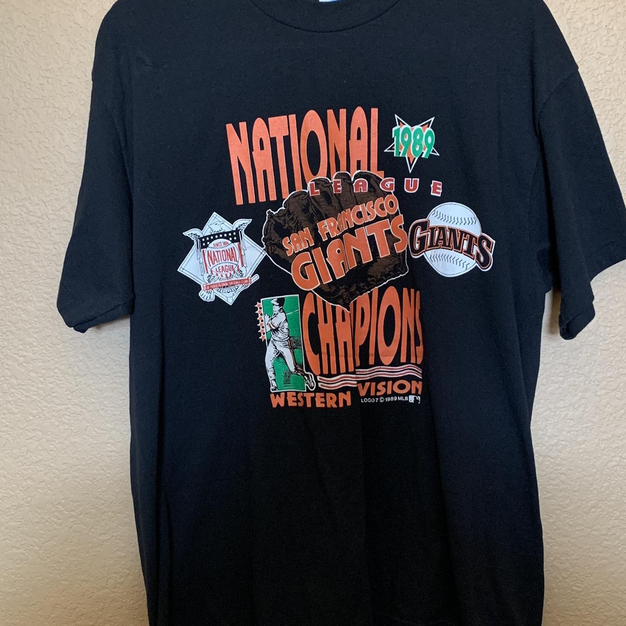 San Francisco Giants Vintage 1989 National League Champs T-Shirt XL