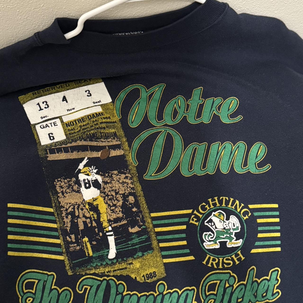 notre dame nike sweatshirt