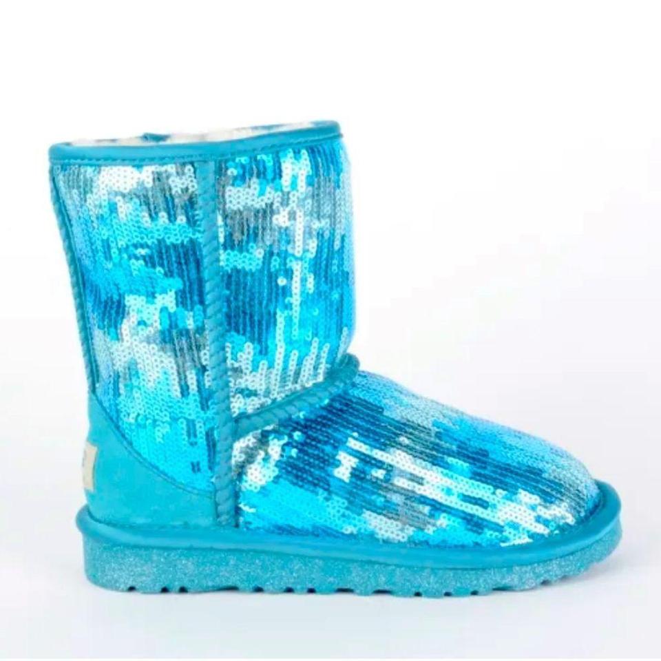 Blue sequin on sale ugg boots